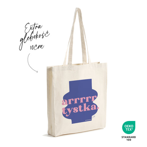 Arrrtystka Torba Płócienna 220 g/m2