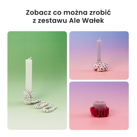 Ale Wałek! Zestaw kreatywny z gliną samoutwardzalną