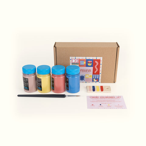 Zestaw agnob płynnych Krzyk koloru w świecie beżu