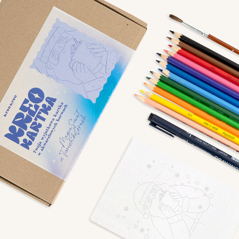 Kreokartka. Magia Świąt w Twoich Kolorach