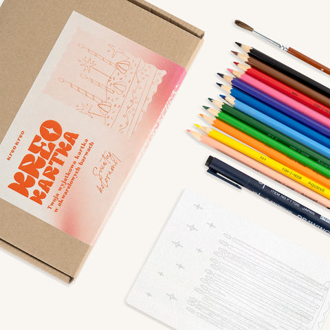 KreoKartka.Świętuj kolorami