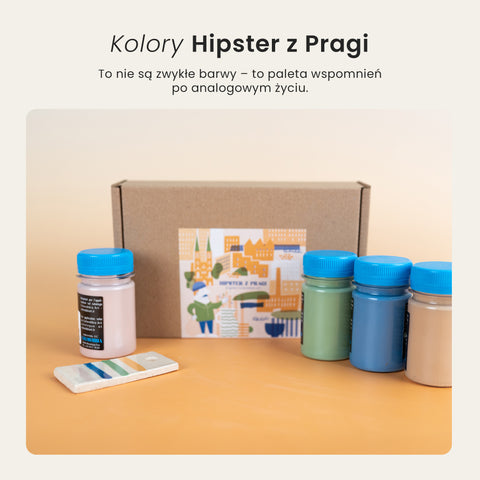 Zestaw agnob płynnych Hipster z Pragi