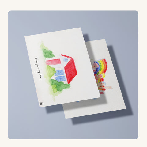 KreoKartka szablon A6 Pride