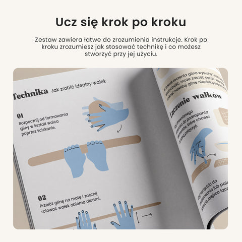 Ale Wałek! Zestaw kreatywny z gliną samoutwardzalną
