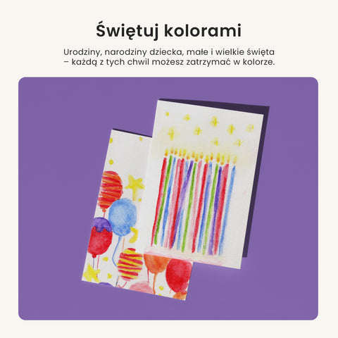 KreoKartka.Świętuj kolorami
