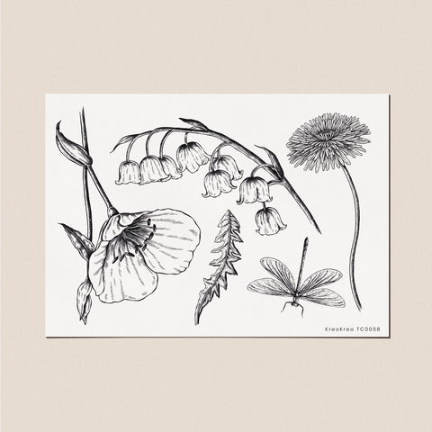 KreoTatuaże Ceramiczne A6 TC0058