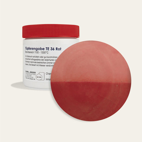 Angoba płynna czerwona 500ml TE36