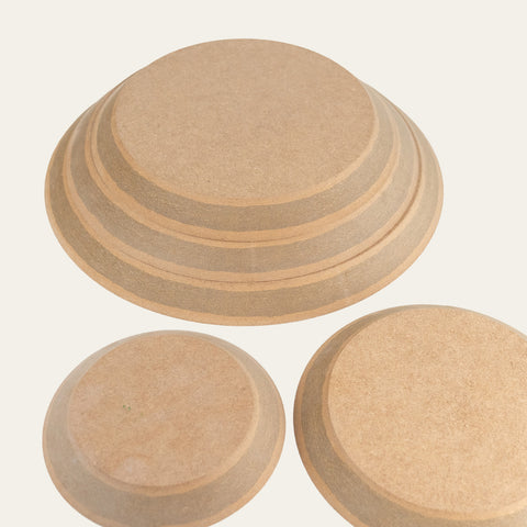 Zestaw form MDF okrąg