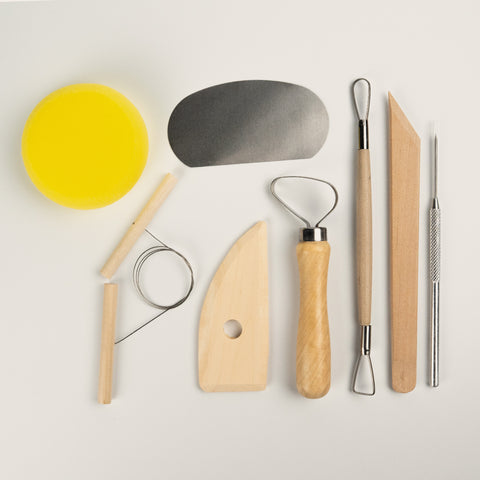 Zestaw podstawowych narzędzi do modelowania  8 szt