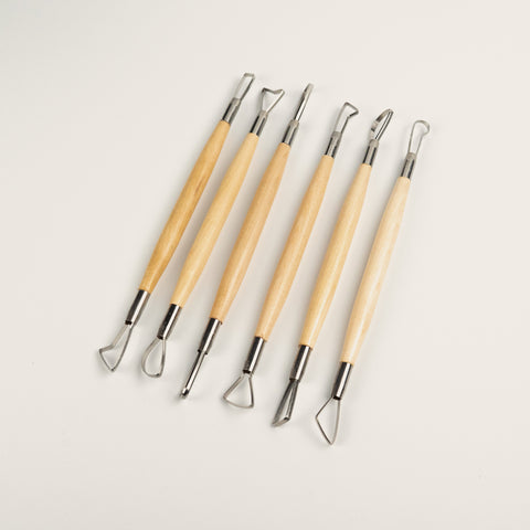 Dwustronne narzędzia oczkowe do modelowania – zestaw 6 szt