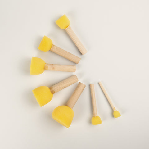 Pędzle z gąbki do tapowania 7 szt (mix rozmiarów)