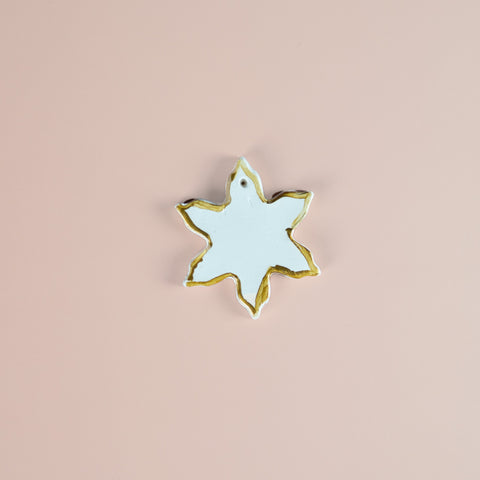 Wykrojnik do gliny Płatek śniegu