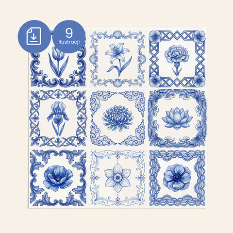 Ilustracje Delft do kafli D003