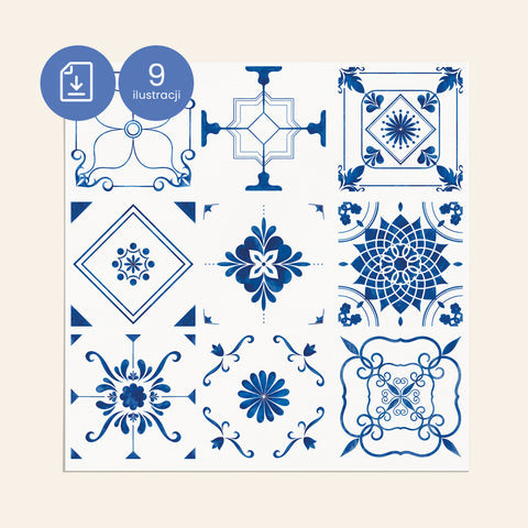 Ilustracje Delft do kafli D040