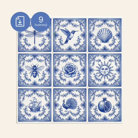 Ilustracje Delft do kafli D015