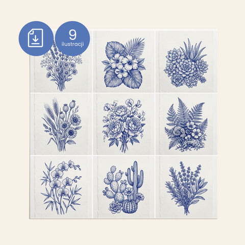 Ilustracje Delft do kafli D032