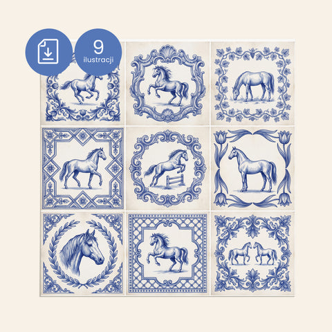 Ilustracje Delft do kafli D007