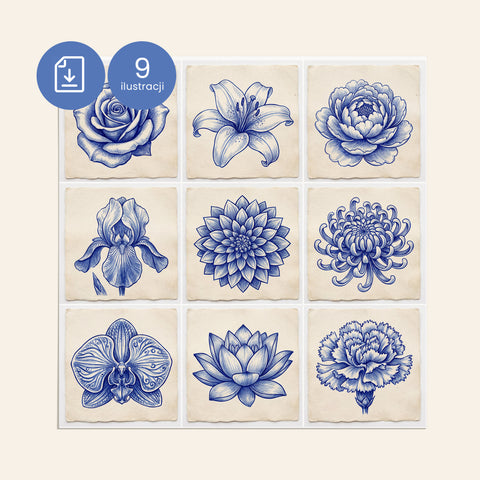 Ilustracje Delft do kafli D035