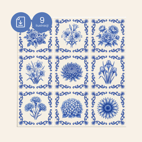 Ilustracje Delft do kafli D024