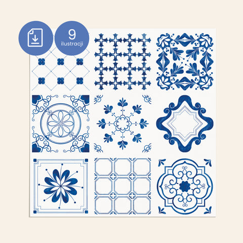 Ilustracje Delft do kafli D039