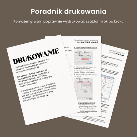 Szablon papierowy Wazon Okrągły